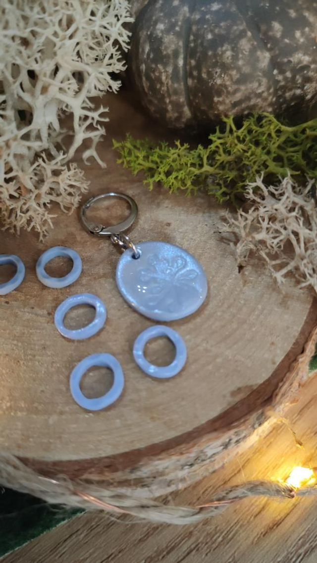 Marqueur amovible dormeuse Pissenlit + 5 anneaux