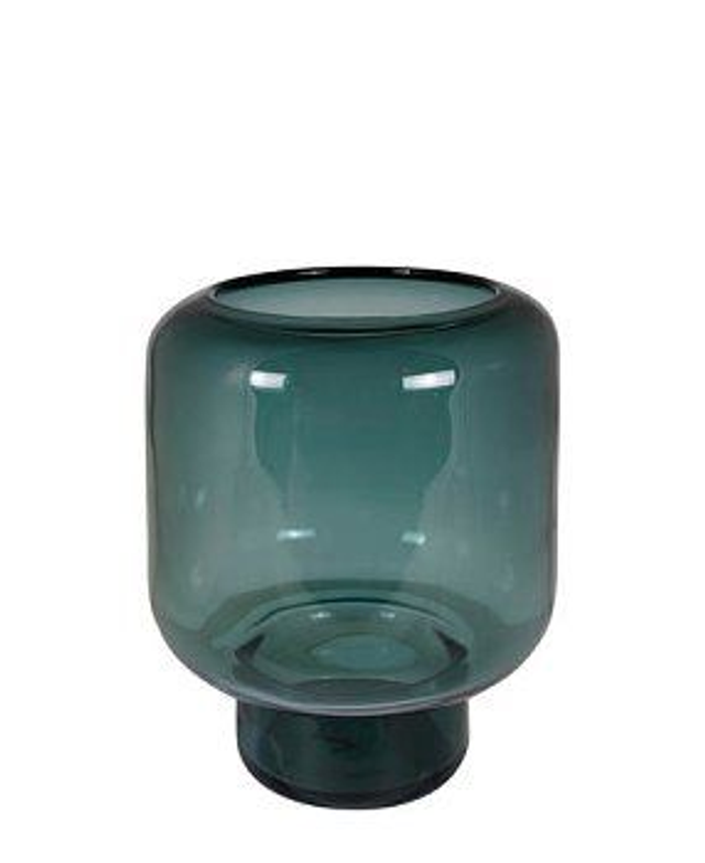 Windlicht Opino petrol 23 x 29h - Kaheku