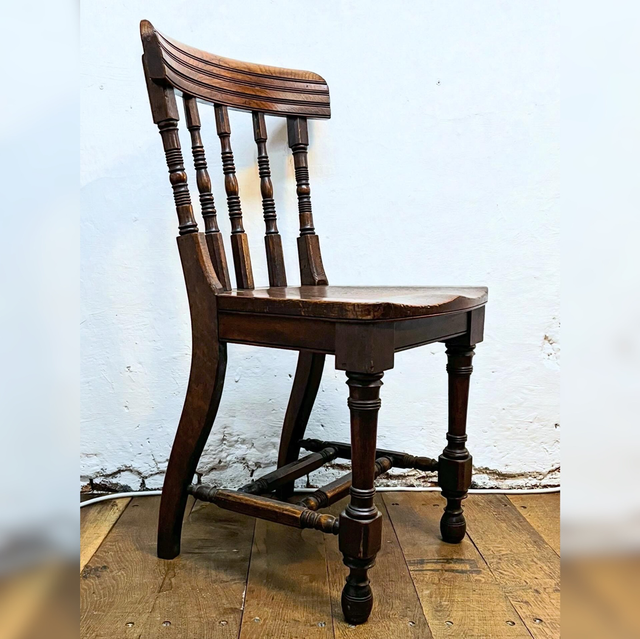 A late Victorian Industrial-influenced Office / Captain’s Chair, Made by Baxter & Company of Norwich