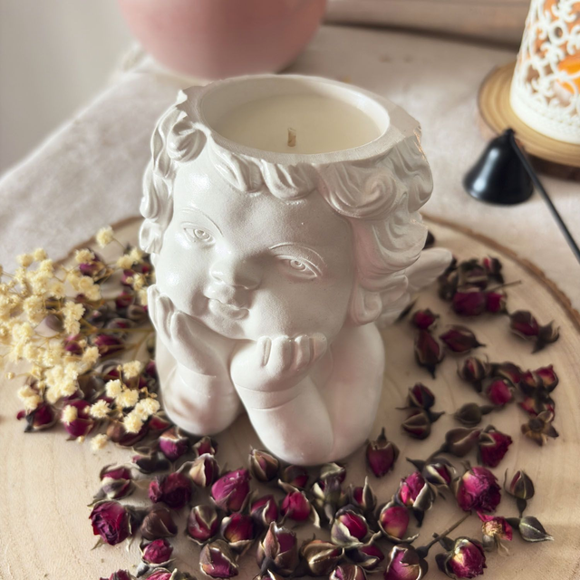 Vela aromática  Incienso Diseño &quot;Querubín&quot; Ed.Otoño/invierno