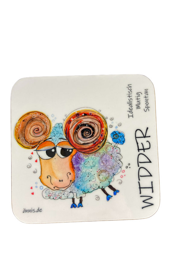 Untersetzer "Sternzeichen - Widder"