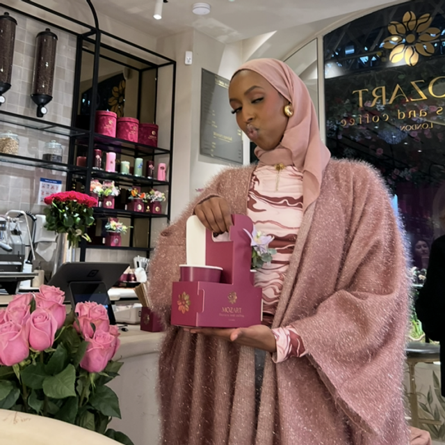 Rose Viali Celéstial Scarf