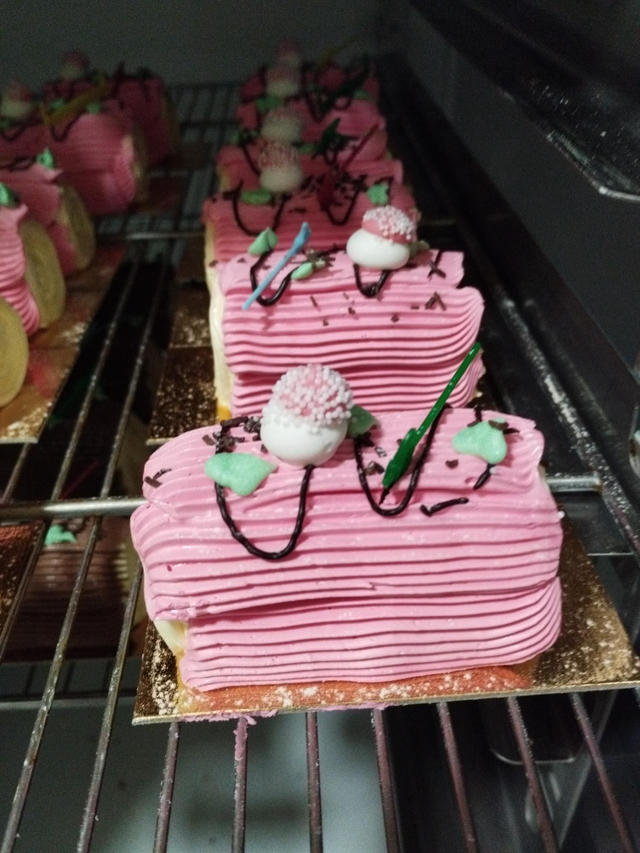 buchette crème au beurre grand-Marnier