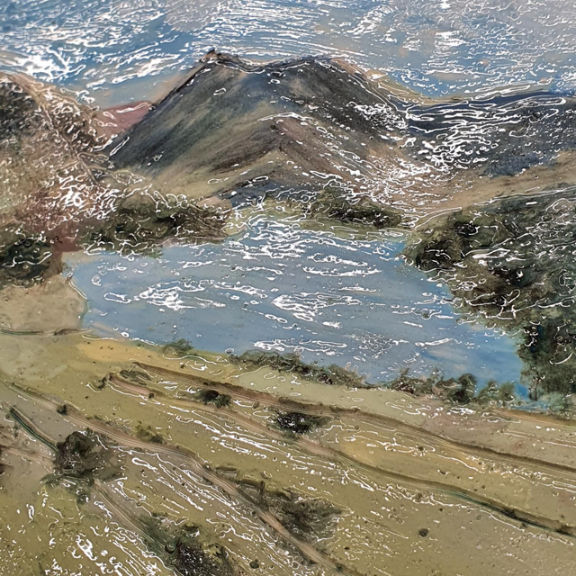 Buttermere from Crummock Lg Ceramic Wall art