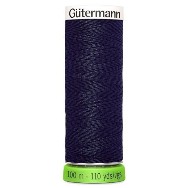 Gutermann Sew All Recycled rPET Thread 100m 339 - dark navy