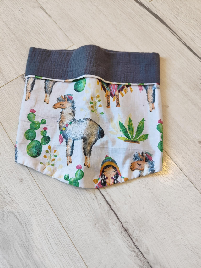 Tour de cou léger 0-4ans lama 