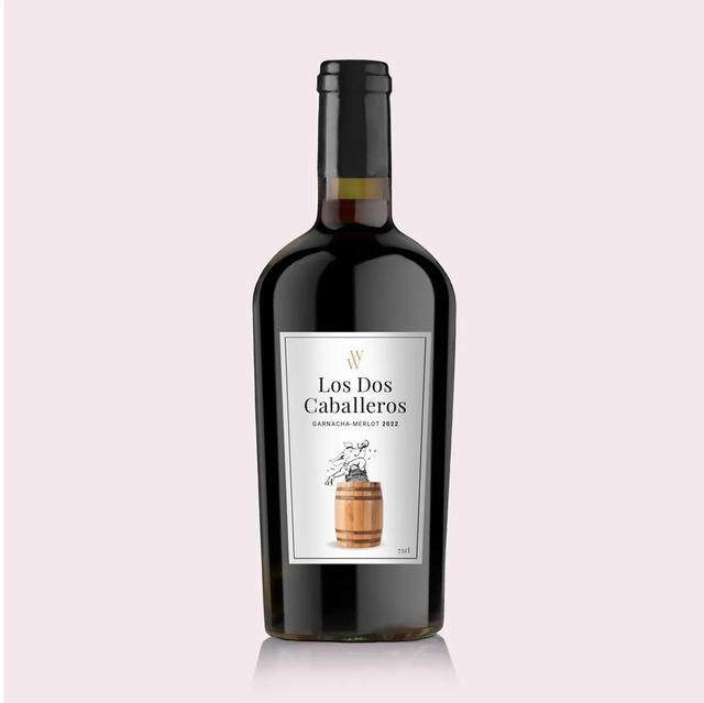 Los Dos Caballeros  2024 Merlot/Grenache Red Wine 