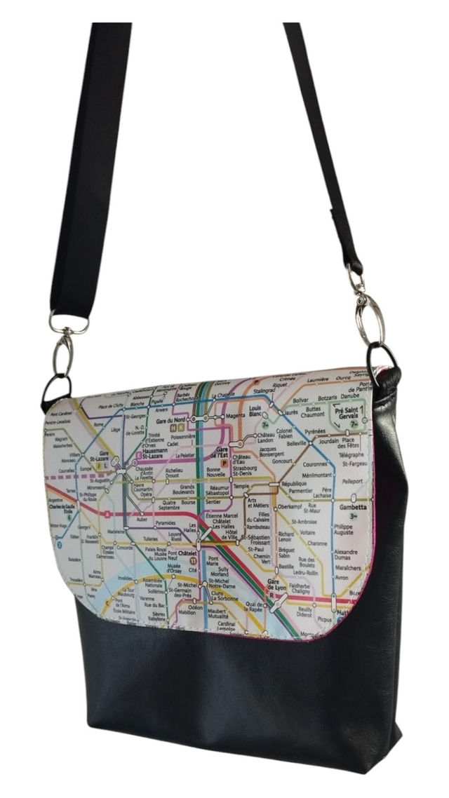 Sac bandoulière à rabat