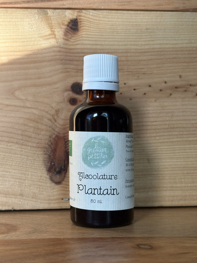 Alcoolature Plantain lancéolé 