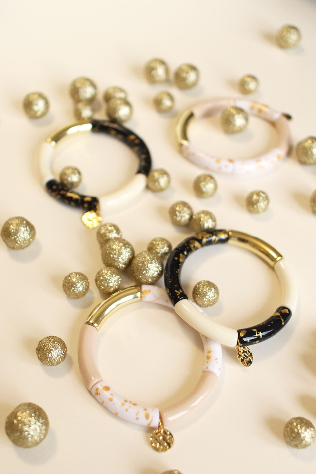 Joy - Éclat blanc et or