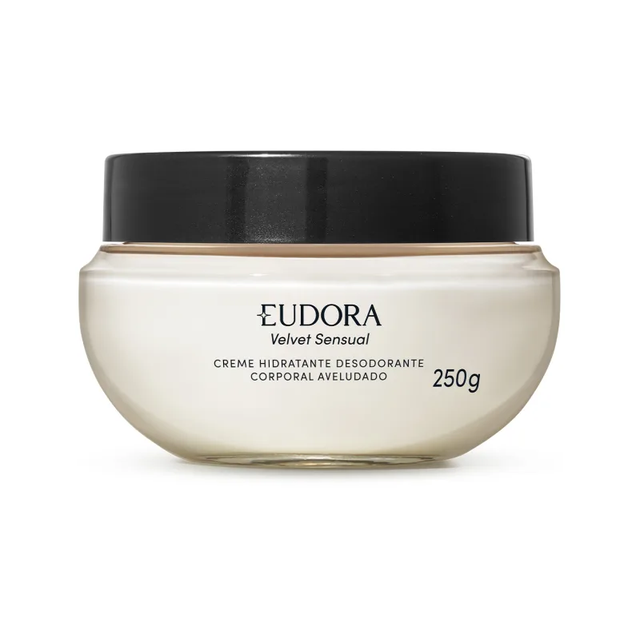 Creme Hidratante Desodorante Corporal Aveludado Eudora Velvet Sensual 250g