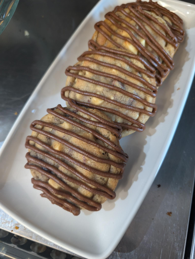 Almost Biscoff Stuffed Cookie