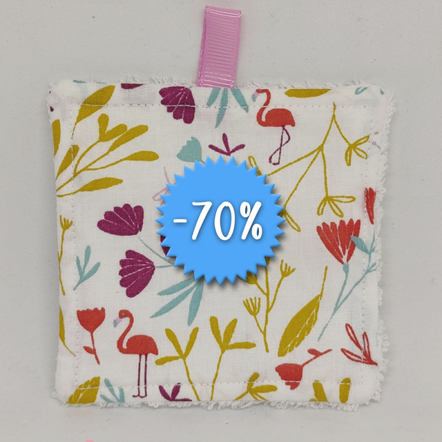 MAKA - Les lingettes lavable en coton à l'unité