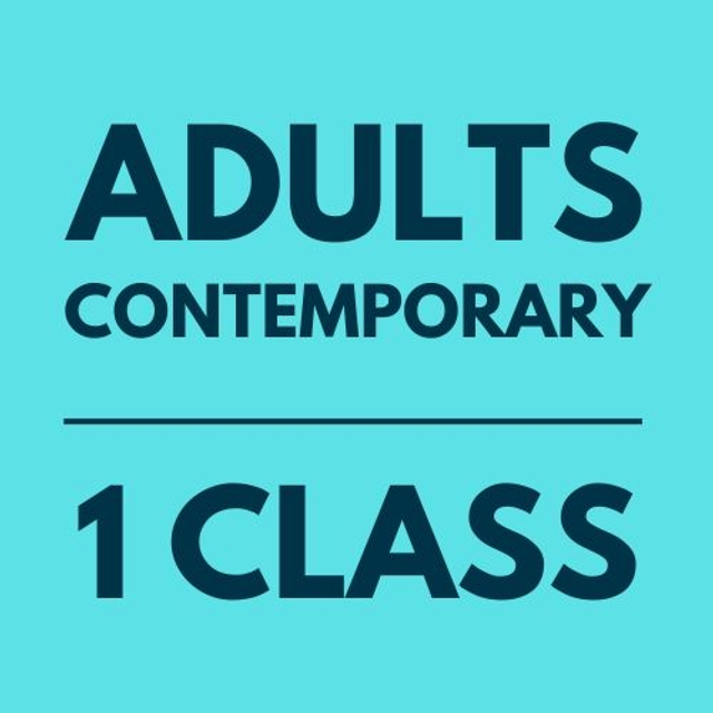 Adults Contemporary Dance - 1 CLASS