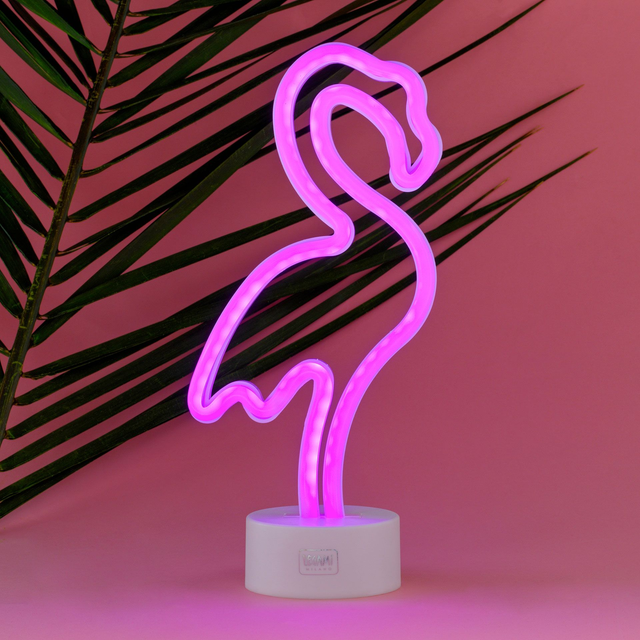 Lampada Led Effetto Neon Flamingo - It&#039;s a Sign 