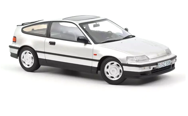 Honda CRX 1990 silber Norev 1:18