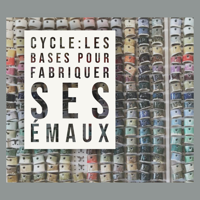 Cycle : les bases pour fabriquer ses émaux 