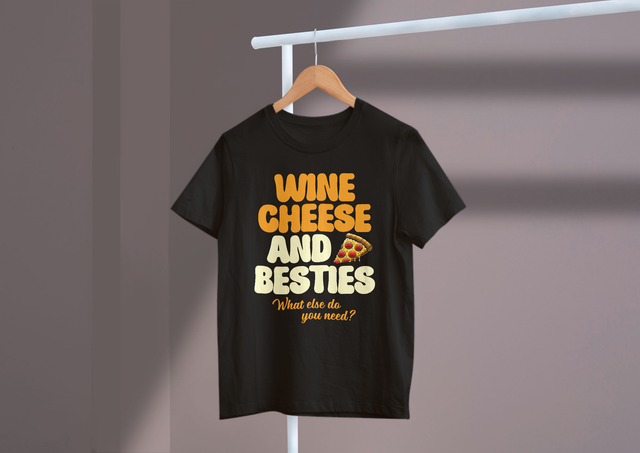 Wine Cheese And Besties What Else Do You Need Galentine’s Day. Wein, Käse und beste Freunde, was Sie sonst noch zum Galentine-Tag brauchen