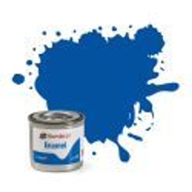 AA0151 No 14 French Blue Gloss Enamel Paint (14ml)