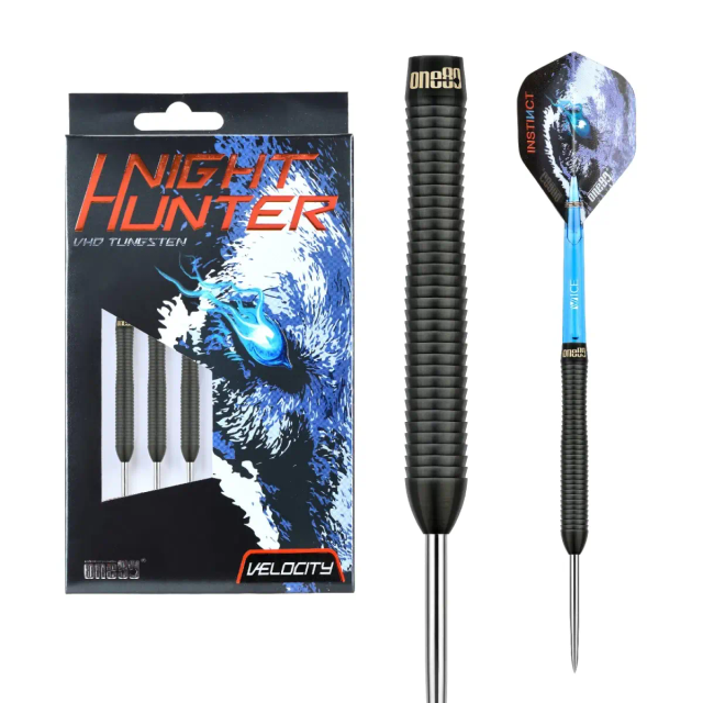One80 Night Hunter Velocity Steeldarts - 22g   