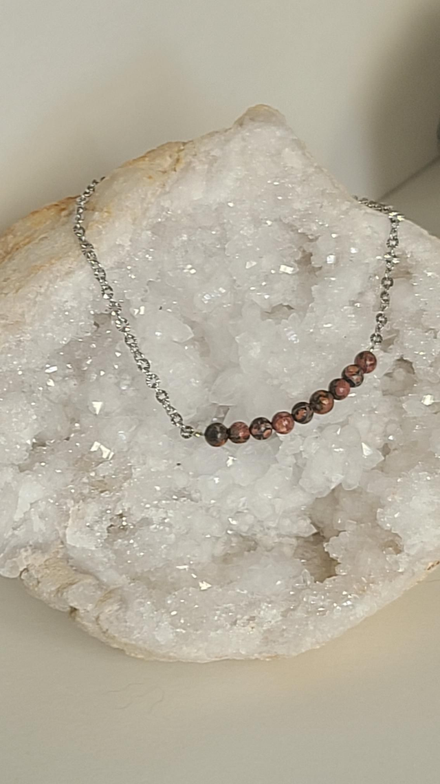 Bracelet jaspe léopard 