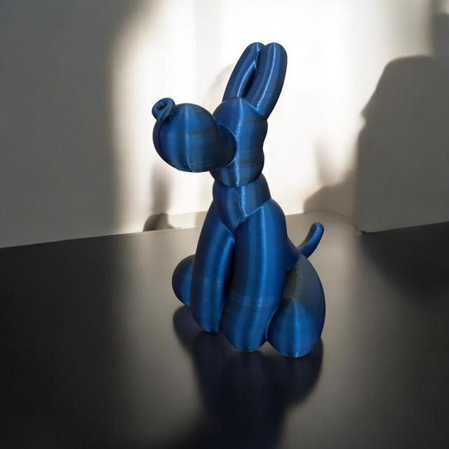 Figurine 3D Chien Ballon assis- Une touche fun et originale pour ta déco !