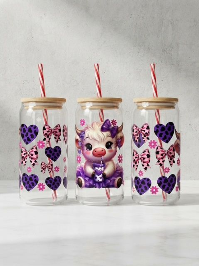 16oz Glass Cup