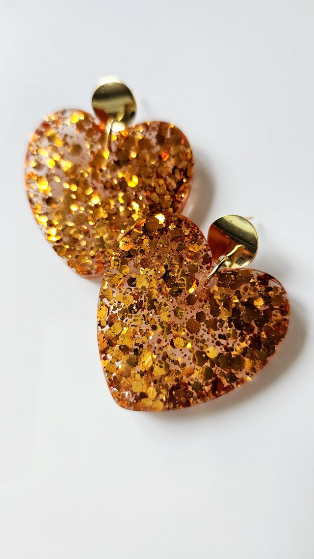 KISS'KISS ambré aux 1000 paillettes 