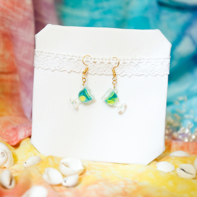 Boucles d'oreilles Cocktail