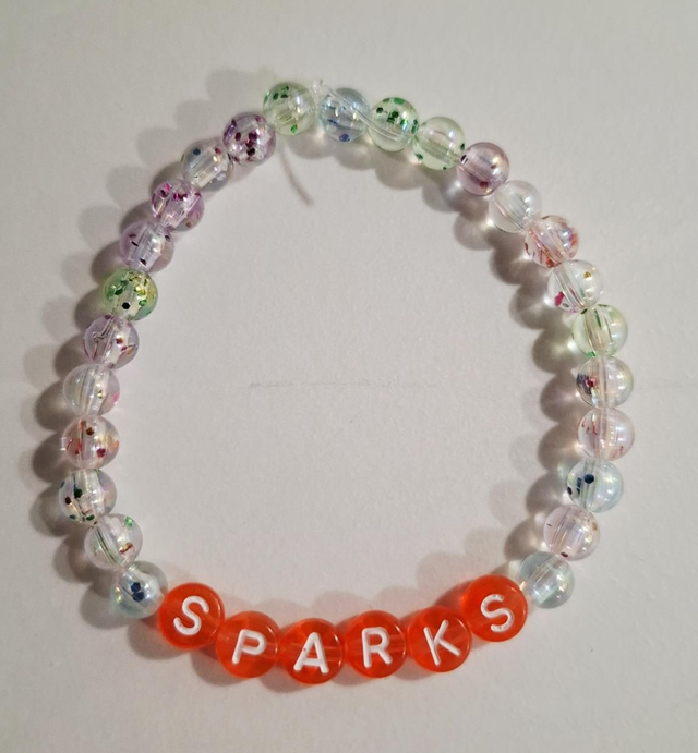 Sparks beaded bracelet