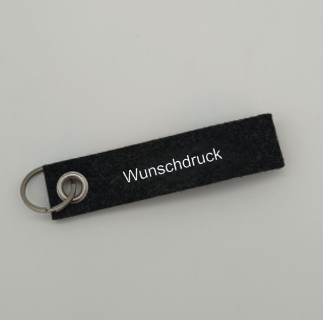 Schlüsselanhänger Wunschdruck