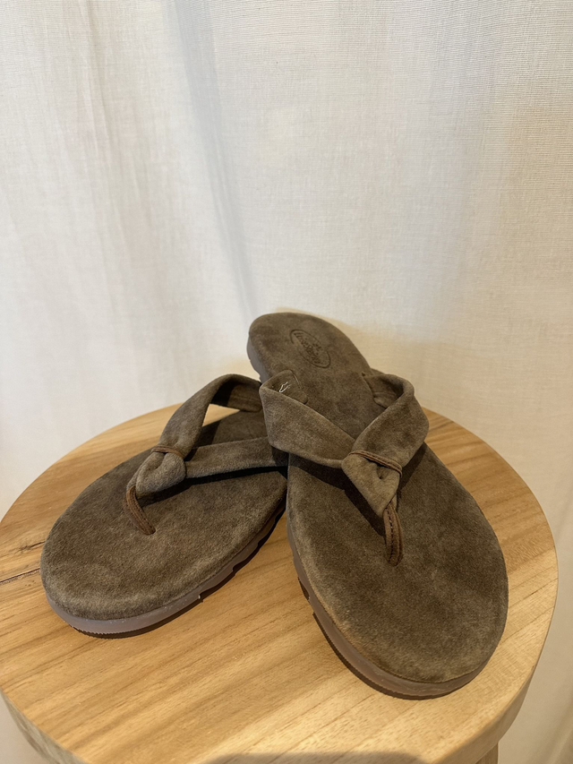 Leder Flipflop Damen