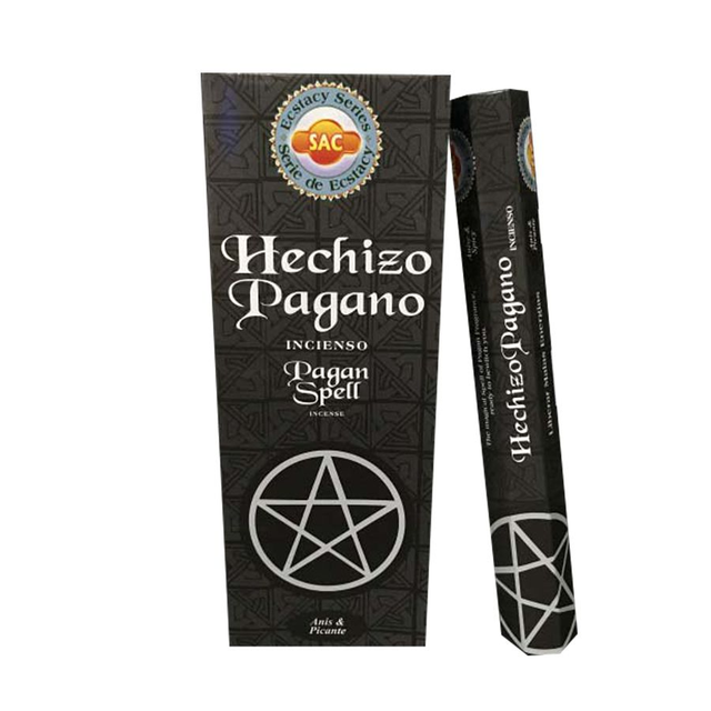 Caja GRANDE  6 uni. Incienso Sac Hechizo Pagano