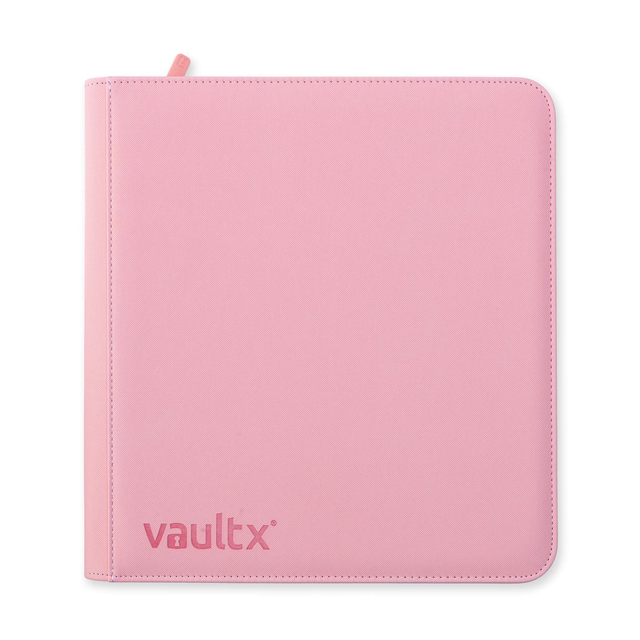  Vault X: EXO-TEC Zip Binder 12-pocket (Just Pink)