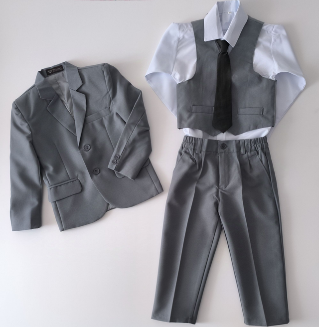 Costume 5 pièces - Gris