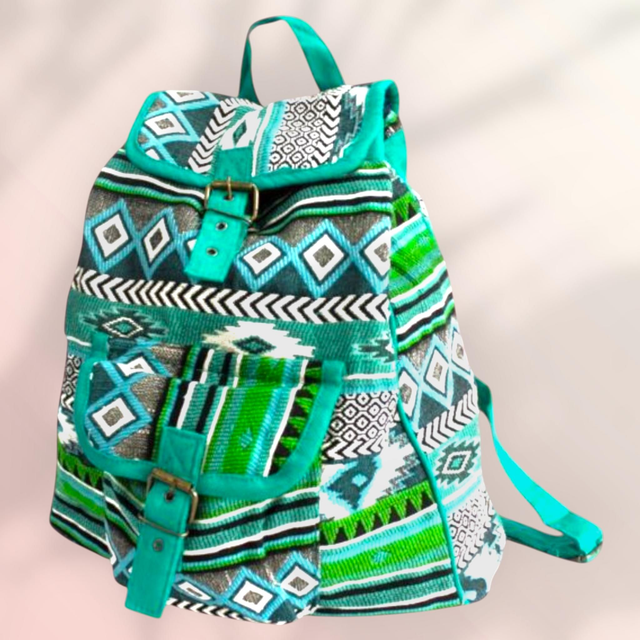 Sac "Turquoise" jacquard BH-013