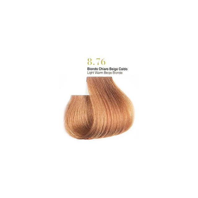8.76-BIONDO CHIARO BEIGE CALDO-KIT COLORE