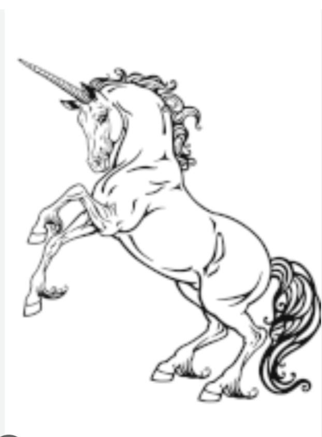 Gravure Licorne 