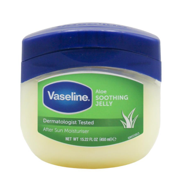 Vaseline Aloe Soothing Jelly 450ml (Green)