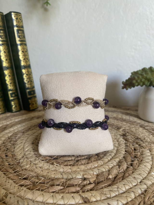 Bracelet MESSA  - AMETHYSTE