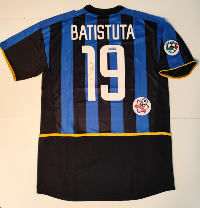 Gesigneerd Inter Milan Shirt – Gabriel Batistuta #19