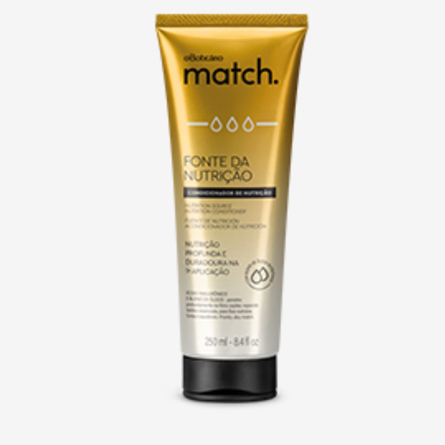 Match Condicionador Fonte de Nutrição Match 250ml