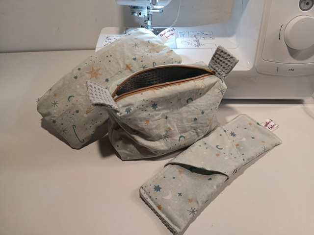 lot de trousses de toilette -120424