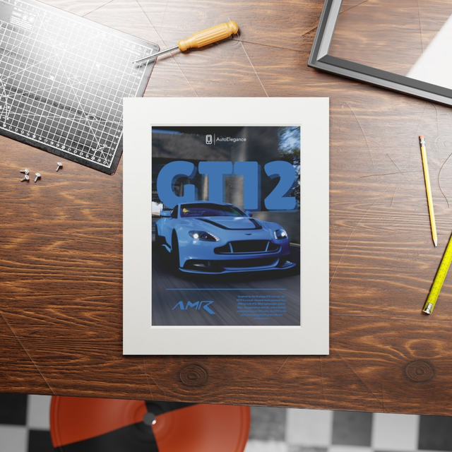 Vantage GT12 Poster By AutoElegance