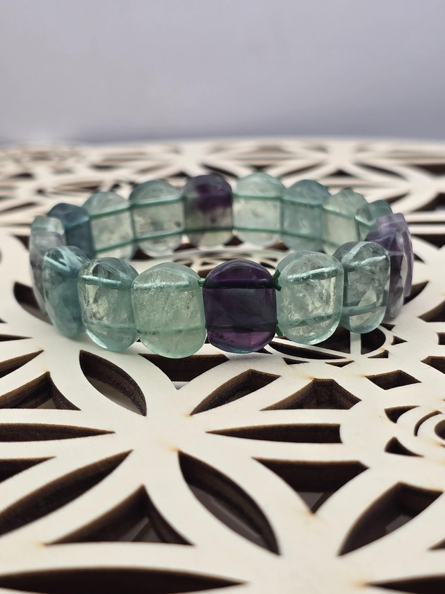 Bracelet Fluorite 1,6 x 1,2 cm