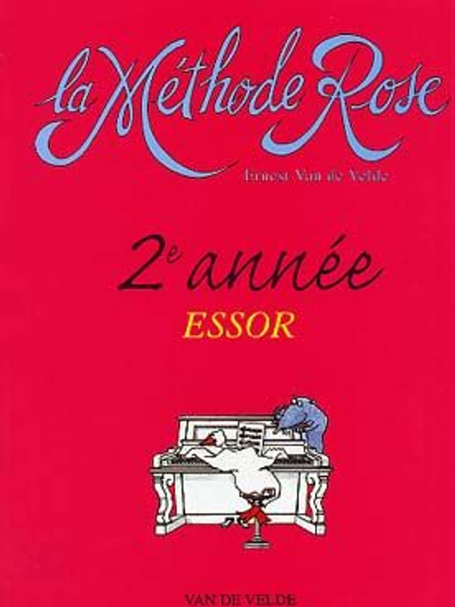 Essor (méthode rose Vol. 2) Auteur VAN DE VELDE Ernest (1862-1951) Piano méthodes classiques
