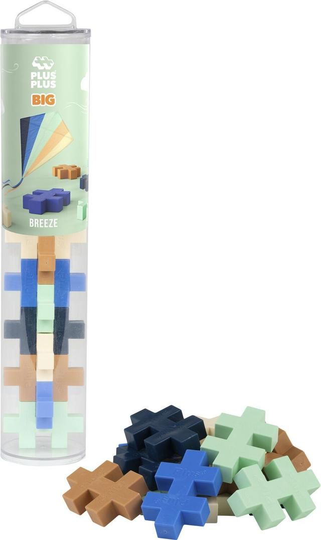 Plus-Plus Big Tube Breeze 15 Pcs