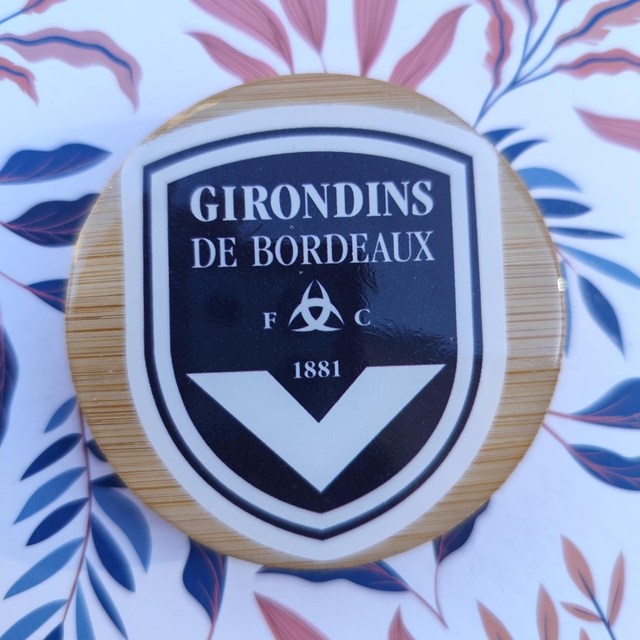 Décapsuleur magnétique club de foot Girondins 