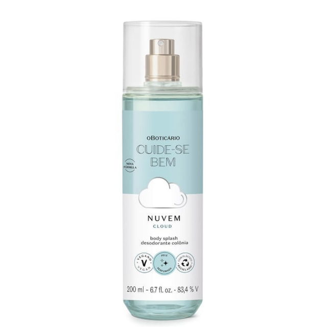 Nuvem Body Splash 200ml Cuide-se Bem