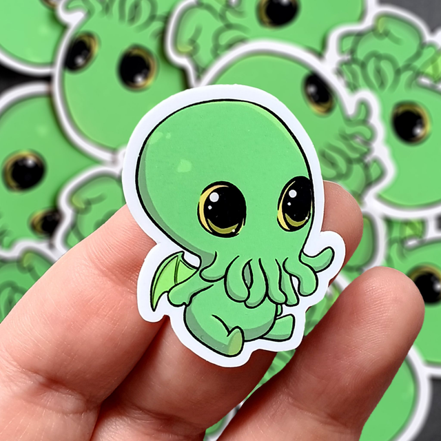 Sticker bébé Cthulhu